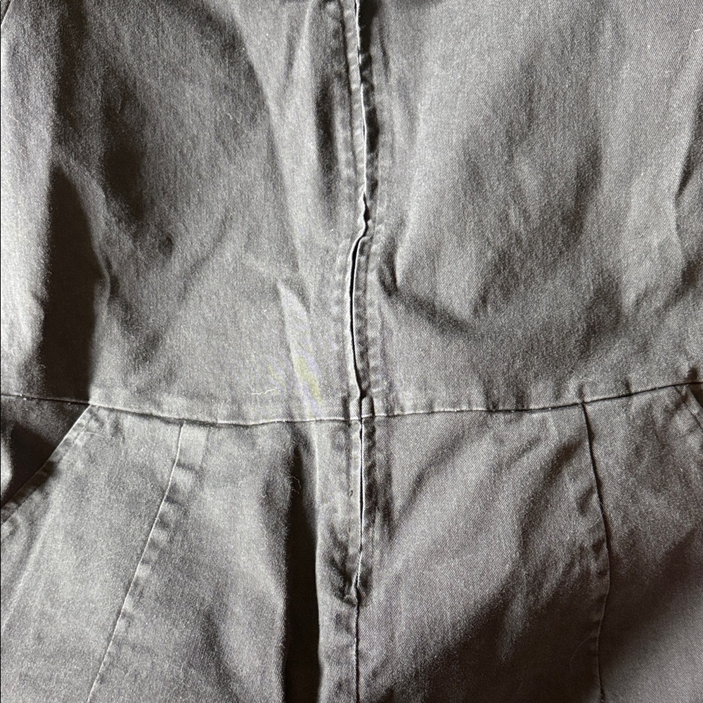 Loup Nia Long Sleeve Cropped Jumpsuit - Black - Picture 4 of 4